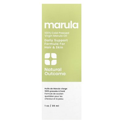 Naturalny wynik, 100% naczelnienia oleju Virgin Marula, 1 uncja (30 ml) Naturalny wynik, 100% naczelnienia oleju Virgin Marula, 1 uncja (30 ml)