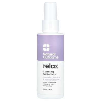 Naturalny wynik, relaks, uspokajająca mgła twarzy, 4 uncje (120 ml) Naturalny wynik, relaks, uspokajająca mgła twarzy, 4 uncje (120 ml)