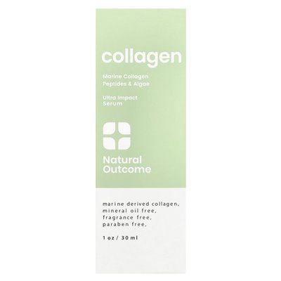 Natural Result, Kollagen, Ultra Impact Serum, parfümfrei, 1oz (30ml)
