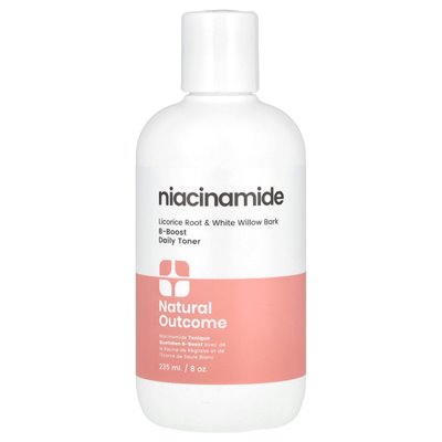 Natural Result, Niacinamide, B-Boost Daily Toner, Brefance Free, 8 oz (236 ml)
