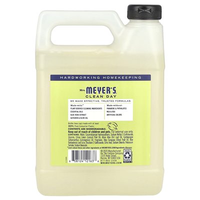 Pani Meyers Clean Day, Mydła Ręcznie, wlew, werbena cytrynowa, 33 fl oz (975 ml) Pani Meyers Clean Day, Mydła Ręcznie, wlew, werbena cytrynowa, 33 fl oz (975 ml)