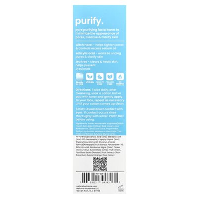 Naturalny wynik, skórka nastolatków, toner oczyszczający pory, 5 uncji (150 ml) Naturalny wynik, skórka nastolatków, toner oczyszczający pory, 5 uncji (150 ml)