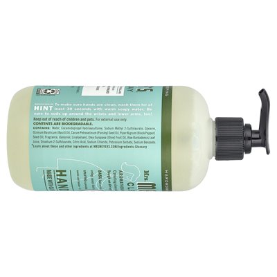 Pani Meyers czysty dzień, mydło rąk, zapach bazylii, 12,5 fl oz (370 ml) Pani Meyers czysty dzień, mydło rąk, zapach bazylii, 12,5 fl oz (370 ml)