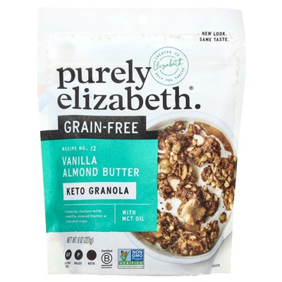 Purely Elizabeth, Keto Keto, getreidefrei, Vanille-Mandelbutter, 8 oz (227 g)
