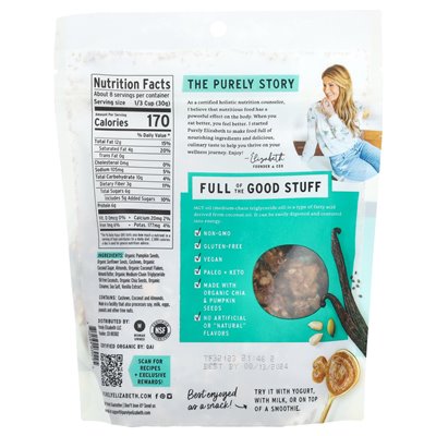 Purely Elizabeth, Keto Keto, getreidefrei, Vanille-Mandelbutter, 8 oz (227 g)