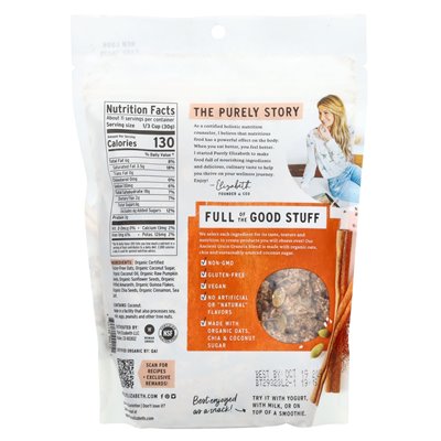 Purely Elizabeth, Ancient Cereal Granola, Salty Sweet Crunchy Clusters, Pumpkin Cinnamon, 12 oz (340 g)