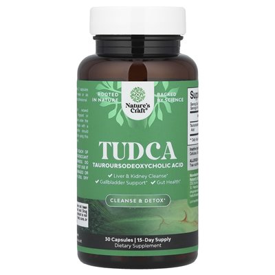 Nature's Craft, Tudca, 30 kapsułek