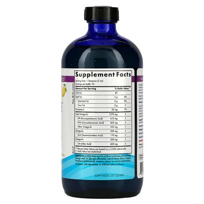 Nordic Naturals, Complete Omega, cytryna, 16 fl oz (473 ml) Nordic Naturals, Complete Omega, cytryna, 16 fl oz (473 ml)