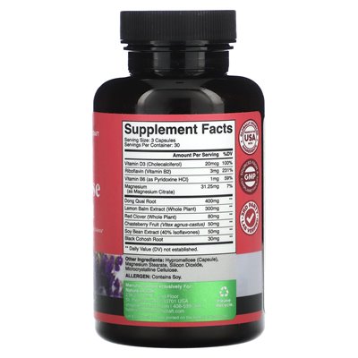 Nature's Craft, Women Wellness, Menopause Support, 90 Capsules