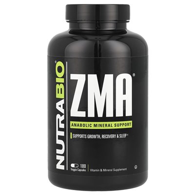 Nutrabio, ZMA®, 180 kapsułek wegetariańskich