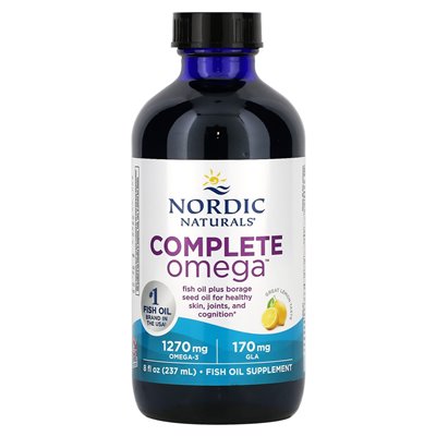 Nordic Naturals, Complete Omega, cytryna, 8 fl oz (237 ml)