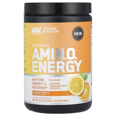 Optymalne odżywianie, Essential Amin.O.Energy, Citrus Spritz, 9,5 uncji (270 g)