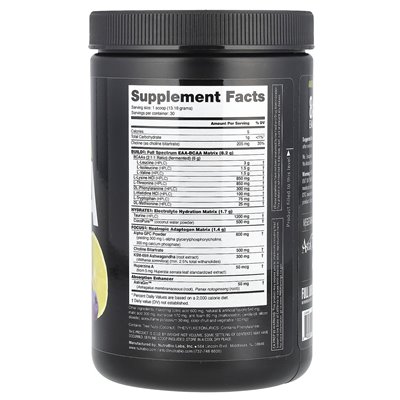 Nutrabio, Alpha EAA, lemoniada jagodowa, 0,87 funta (395 g)
