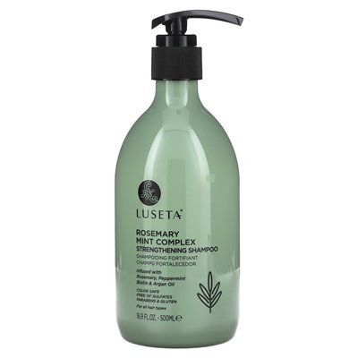 Luseta Beauty, Rosemary Mint Complex, Strengthening Shampoo, For All Hair Types, 16.9 fl oz (500 ml) Luseta Beauty, Rosemary Mint Complex, Strengthening Shampoo, For All Hair Types, 16.9 fl oz (500 ml)