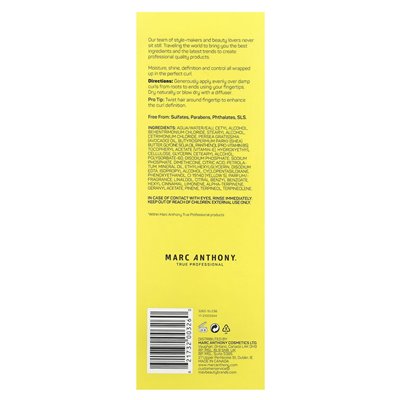 Marc Anthony, Strictly Curls®, Curl Envy Cream, 6 Fl Oz (177 ml)