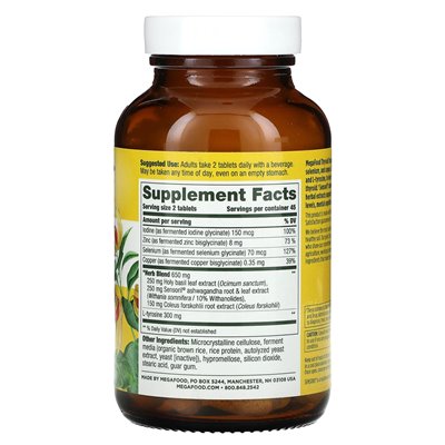 Megafood, Thyroid Power, 90 Tablets
