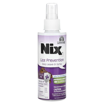 Nix, zapobieganie wszy, dziennik sprayu do odlotu, 6 fl oz (177,44 ml)