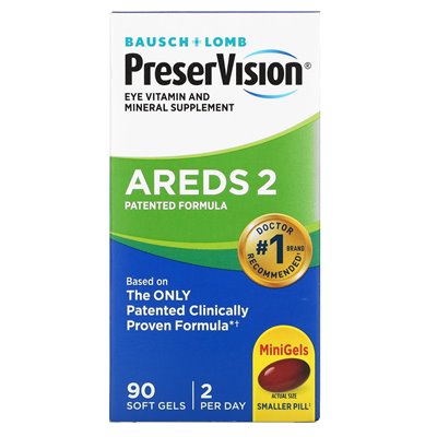 Maintenance, AREDS 2 formula, 90 soft gels