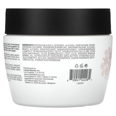 Luseta Beauty, Bezplątanie, maska ​​do włosów, dla wszystkich rodzajów włosów, 16,9 fl oz (500 ml)