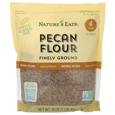 Nature's Eats, Pekannussmehl, fein gemahlen, 16 oz (454 g)