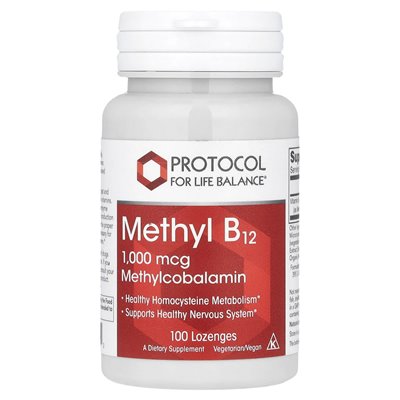 Life Balance Protocol, Methyl B12, 1000 mcg, 100 ist scheiße