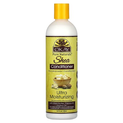 Okay czyste naturalne, ultra nawilżająca Shea Odżyna, 12 fl oz (355 ml)