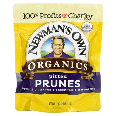 NEWMAN's Organics, Organics, Pited Prunes, 12 uncji (340 g)