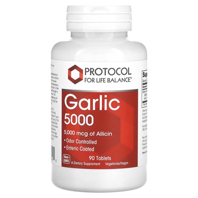 Protokół Balance Life, czosnek 5000, 5000 mcg, 90 tabletek