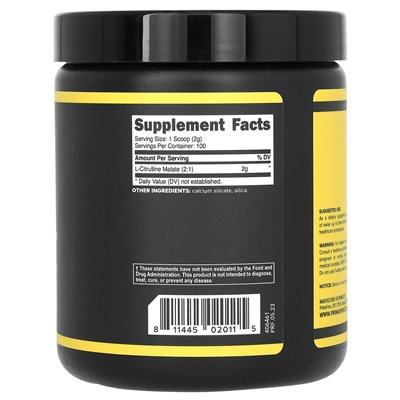 Primaforce, Citrulline Malate, Unflavored, 7.3 oz (204 g)