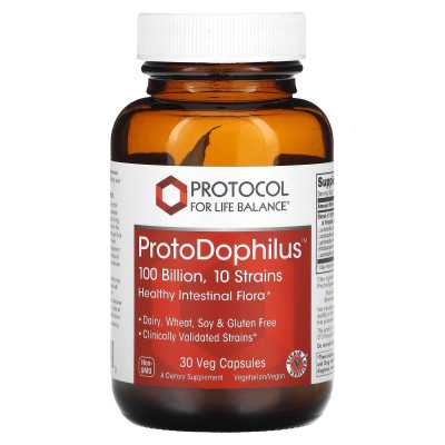 Life Balance Protocol, Protodophilus, 100 Billion, 30 Veggie Capsules