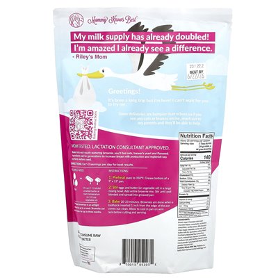Mommy wie najlepiej, mieszanka Lactation Brownie, Double Chocolate, 24 uncje (680 g) Mommy wie najlepiej, mieszanka Lactation Brownie, Double Chocolate, 24 uncje (680 g)