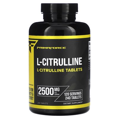 Primaforce, L-Cytrynian, 2,500 mg, 240 tabletek Primaforce, L-Cytrynian, 2,500 mg, 240 tabletek