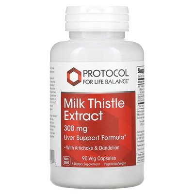 Life Balance Protocol, Mariendistelextrakt, 300 mg, 90 Gemüsekapseln