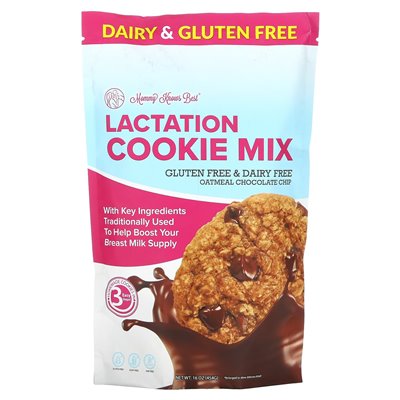 Mommy wie najlepiej, mieszanka ciastek laktacyjnych, płatki owsiane Chocolate Chip, 16 uncji (454 g)
