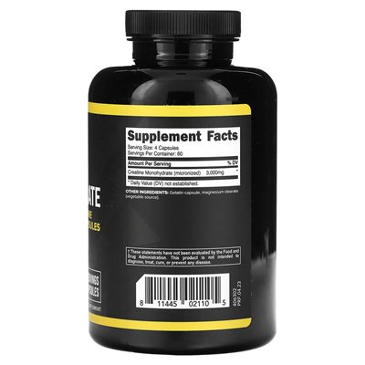 Primaforce, Monohydrat kreatyny, 3000 mg, 240 kapsułek (750 mg na kapsułkę) Primaforce, Monohydrat kreatyny, 3000 mg, 240 kapsułek (750 mg na kapsułkę)
