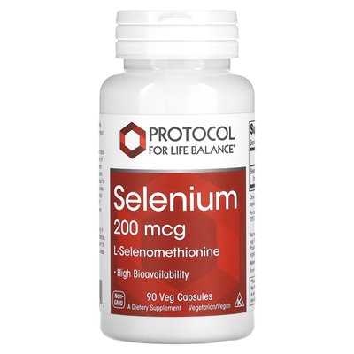 Life Protocol, Selen, 200 mcg, 90 Gemüsekapseln
