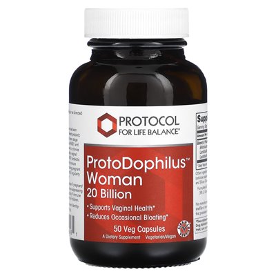 Life Balance Protocol, Protodophilus Woman, 20 Milliarden, 50 Gemüsekapseln