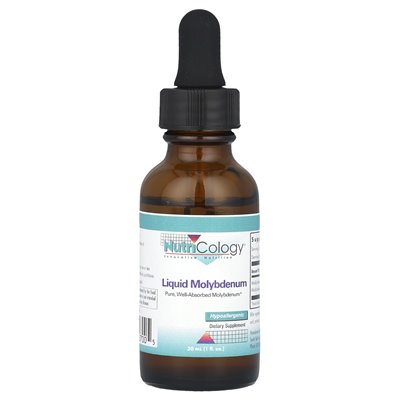 Nutricology, ciekłego molibdenu, 1 fl Oz (30 ml)