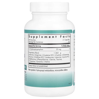 Nutricology, darmowe aminos, 100 vegicaps