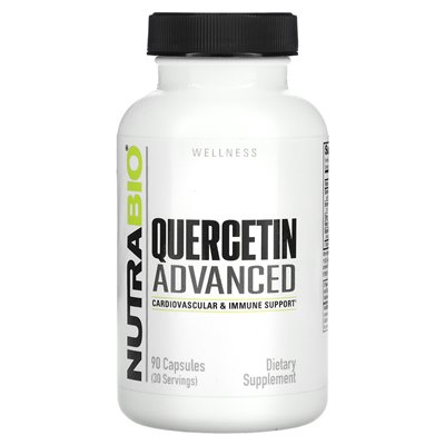 Nutrabio, Wellness, Quercetyna Advanced, 90 kapsułek