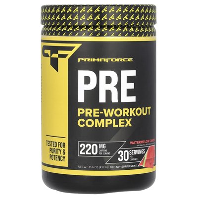 Primaforce, kompleks przedtreningowy, cukierki arbuza, 15,6 uncji (438 g)