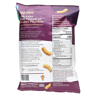 P-Nuff, Crunch, knusprige Puffs, Grill, 4 oz (113 g)
