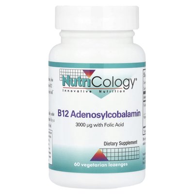 Nutricology, B12 Adenozylokobalamina, 60 wegetariańskich ssaków
