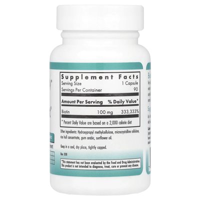 Nutricology, Biotin Blast®, 100 mg, 90 vegetarian capsules