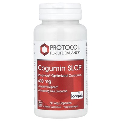 Life Balance Protocol, Cogumin SLCP ™, 400 mg, 50 veg capsules