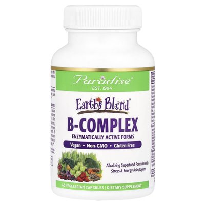 Heavenly Herbs, Earth Blend®, B-Complex, 60 Vegetarian Capsules