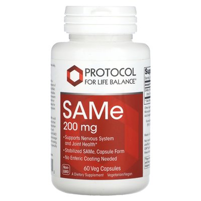Life Balance Protocol, Same, 200mg, 60 veg capsules