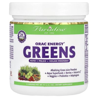 Herbal Paradise, Orac Energy® Greens, 3.2 oz (91 g)