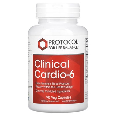Life Balance Protocol, Clinical Cardio-6, 90 vegetarische Kapseln