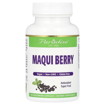 Heavenly Herbs, Maqui Berry, 60 Vegetarian Capsules